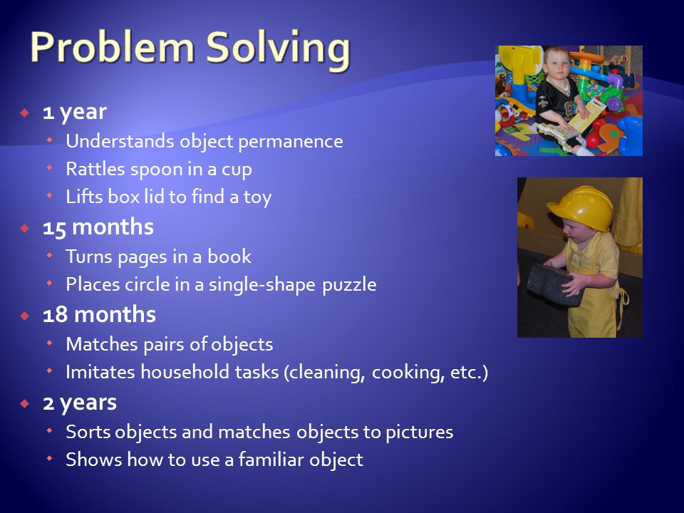 problem solving for year 1 and 2